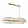 IQ4525 VIENNA LINEAR CRYSTAL CHANDELIER