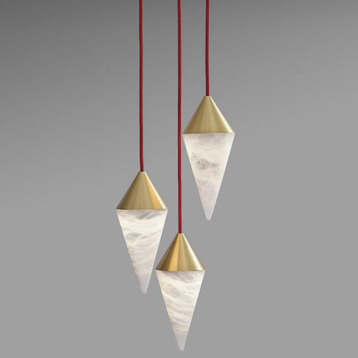 IQ4528 ALABASTER CONE CHANDELIER IQ4528 ALABASTER CONE CHANDELIER