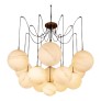 IQ4529 OPULENT ALABASTER BALL CHANDELIER