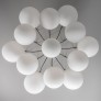 IQ4529 OPULENT ALABASTER BALL CHANDELIER