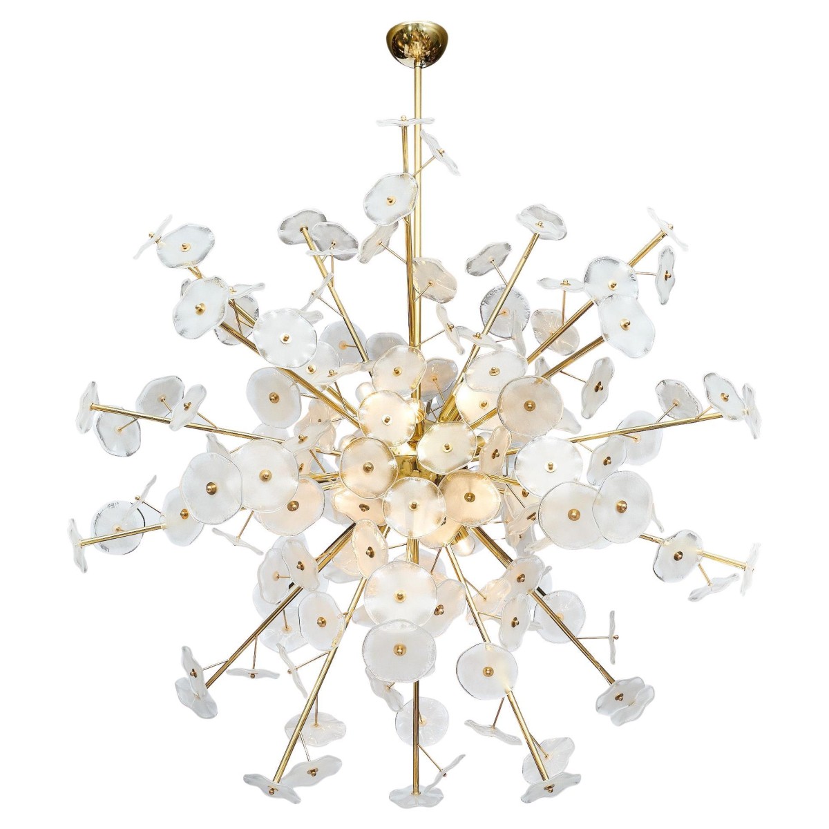 IQ4540 MURANO GLASS SPUTNIK CHANDELIER IQ4540 MURANO GLASS SPUTNIK CHANDELIER