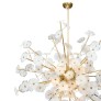 IQ4540 MURANO GLASS SPUTNIK CHANDELIER