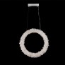 IQ2852 CLEAR GEODE QUARTZ CRYSTAL PENDANT