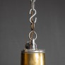 IQ2881 DANISH PAIR OF BRASS CARGO SHIP LIGHTS