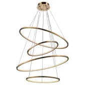 IQ3027 LED SWIRL CHANDELIER