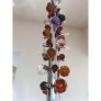 IQ4047 CONTEMPORARY MULTICOLOUR “CACTUS” MURANO GLASS SPUTNIK CHANDELIER