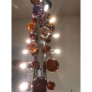 IQ4047 CONTEMPORARY MULTICOLOUR “CACTUS” MURANO GLASS SPUTNIK CHANDELIER