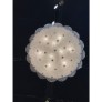 IQ4052 MODERN MURANO GLASS MULTI DISC FLUSH MOUNT CHANDELIER