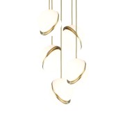 IQ4066 MINI CRESCENT CHANDELIER 3 PIECE