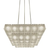 IQ4073 CHANT 2 TIER 6X6 CHANDELIER