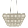 IQ4073 CHANT 2 TIER 6X6 CHANDELIER