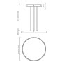IQ4207 ANVERS PENDANT SUSPENSION