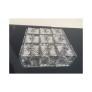 IQ4285 PAIR OF VINTAGE SCONCES IN CRYSTAL WALL LAMP