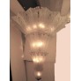 IQ4297 PALATIAL GIGANTIC FRENCH ART DECO ART GLASS CHANDELIER