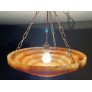 IQ4302 PURE ART DECO ALABASTER PENDANT LIGHT