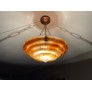 IQ4302 PURE ART DECO ALABASTER PENDANT LIGHT