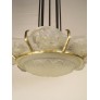 IQ4303 PAIR OF FRENCH ART DECO CHANDELIER