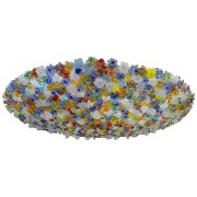 IQ4318 SET OF MURANO MILLEFIORI LIGHT FIXTURES