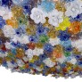 IQ4318 SET OF MURANO MILLEFIORI LIGHT FIXTURES