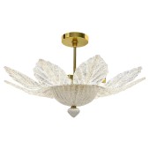 IQ4319 SET OF MURANO GLASS LIGHT FIXTURES