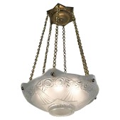 IQ4321 FRENCH ART DECO PENDANT CHANDELIER
