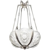 IQ4323 FRENCH ART DECO CHANDELIER