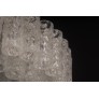 IQ4328 LARGE DORIA ICE GLASS TUBES CHANDELIER