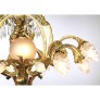 IQ4344 FRENCH BELLE EPOQUE GILT-BRONZE AND CUT-GLASS FIGURAL CHERUB & PUTTO CHANDELIER