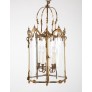 IQ4349 BRONZE FIVE-SIDED NEOCLASSIC FORM LANTERN