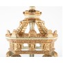 IQ4350 ITALIAN PAINTED AND GILDED FIVE-SIDED LANTERN