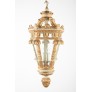 IQ4350 ITALIAN PAINTED AND GILDED FIVE-SIDED LANTERN