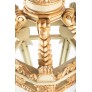 IQ4350 ITALIAN PAINTED AND GILDED FIVE-SIDED LANTERN