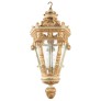 IQ4350 ITALIAN PAINTED AND GILDED FIVE-SIDED LANTERN