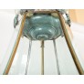 IQ4351 UNUSUAL LARGE HEXAGONAL SHAPED BRONZE LANTERN