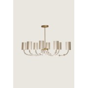 IQ4385 LARTIGUE OVAL CHANDELIER