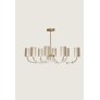 IQ4385 LARTIGUE OVAL CHANDELIER