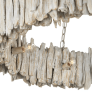 IQ4410 DRIFTWOOD RING CHANDELIER