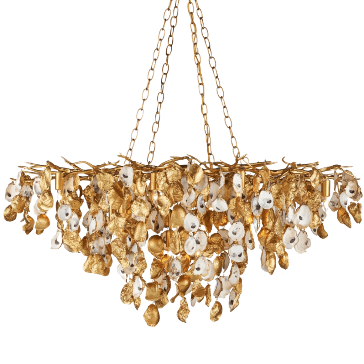 IQ4414 LUCULLAN GOLD CHANDELIER IQ4414 LUCULLAN GOLD CHANDELIER