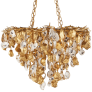IQ4414 LUCULLAN GOLD CHANDELIER