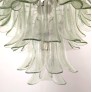 IQ4418 GREEN PETALS MURANO CHANDELIER