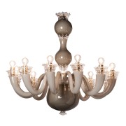 IQ4428 MURANO BLOWN GLASS CHANDELIER 