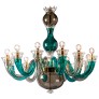 IQ4428 MURANO BLOWN GLASS CHANDELIER 
