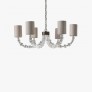 IQ4445 ROUND LARTIGUE CHANDELIER