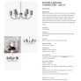 IQ4445 ROUND LARTIGUE CHANDELIER