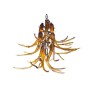 IQ4451 BLOWN GLASS ANTLER CHANDELIER