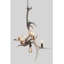 IQ4452 BRIDAL VEIL FALLS ELK ANTLER CHANDELIER