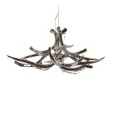 IQ4454 SUPERORDINATE CHANDELIER 6 ANTLERS