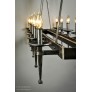 IQ4456 SPANISH DELGADO RECTANGULAR CHANDELIER