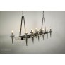 IQ4456 SPANISH DELGADO RECTANGULAR CHANDELIER