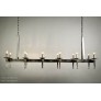 IQ4456 SPANISH DELGADO RECTANGULAR CHANDELIER